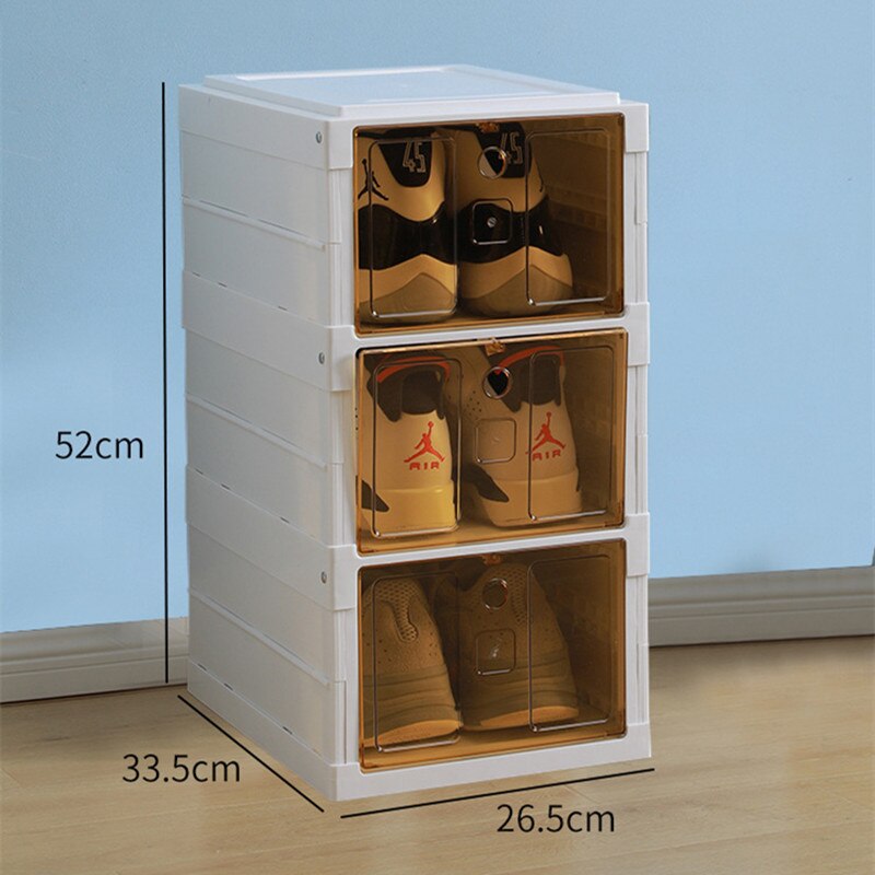 Foldable Shoe Box Storage