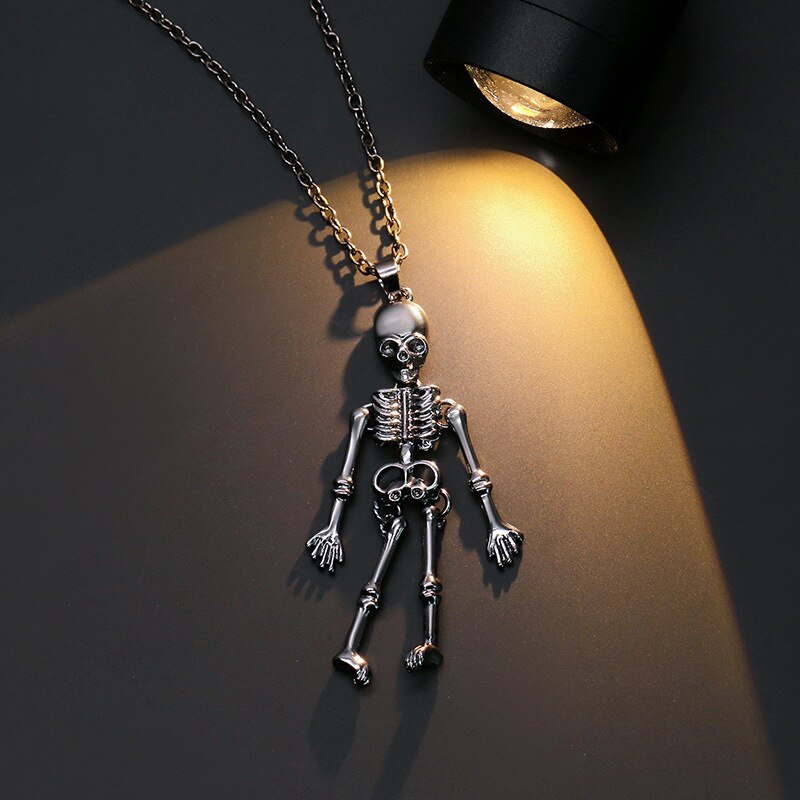 Friendly Skeleton Necklace.