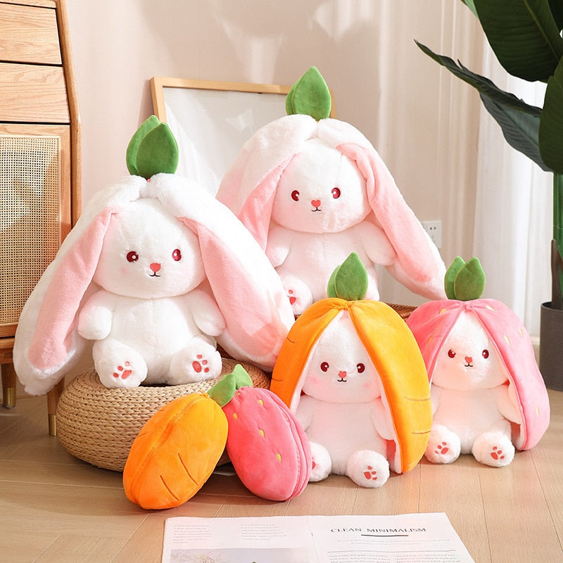 Carrot Bunny Plush