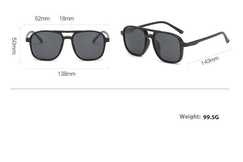 6 in 1 Polarized Sunglasses